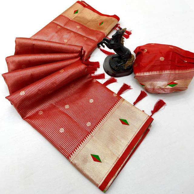 Malhar tissue paithani-vol-3 Wholesale Saree suppliers in India